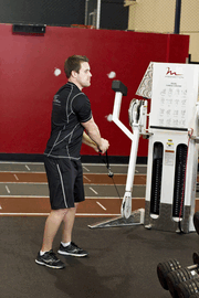 Tiesios rankos traukimas žemyn